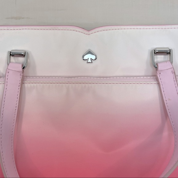 Kate Spade Pink Ombré Medium Zip Satchel Jae - Picture 8 of 10